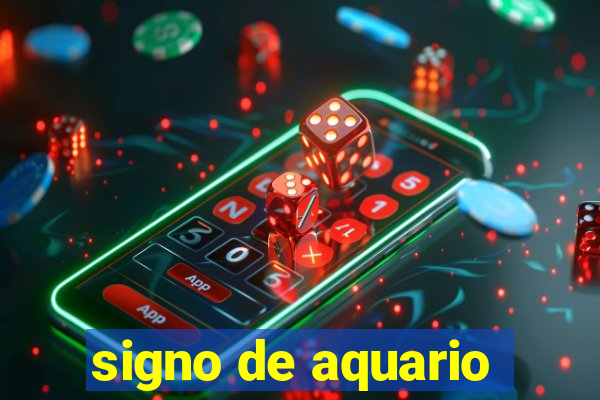 signo de aquario